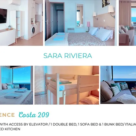 Sara Riviera Costa Plana Appartement Cap-d'Ail